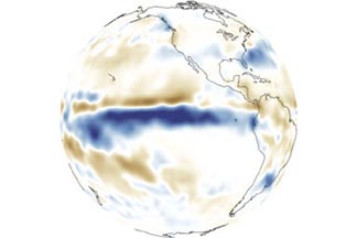 El Niño, La Niña, and Rainfall:Rainfall Anomaly, December 1997
