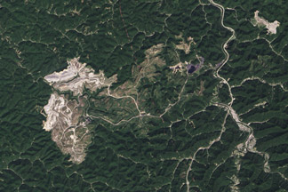 Mountaintop Mining, West Virginia:September 17, 2013