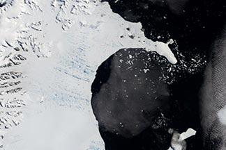 Larsen-B Ice Shelf:January 31, 2002