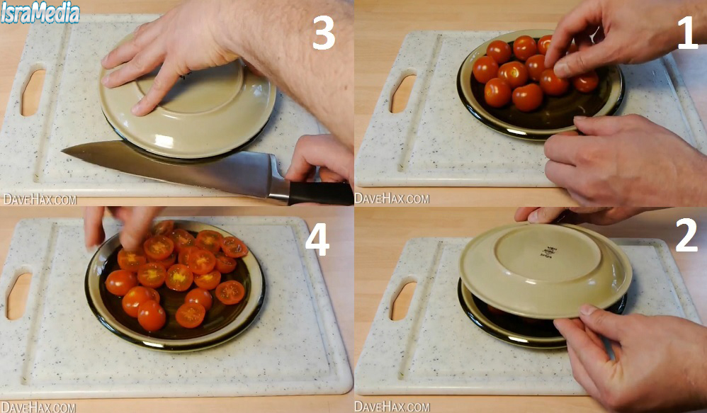 לחתוך עגבניות מהר - איך לחתוך עגבניות?