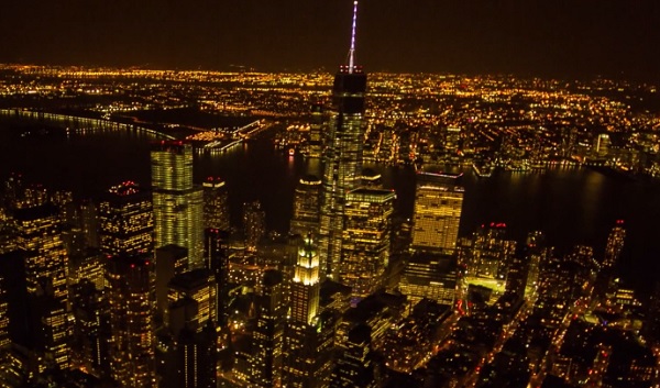 שבו חזק: צילומים מדהימים של ניו יורק ממסוק