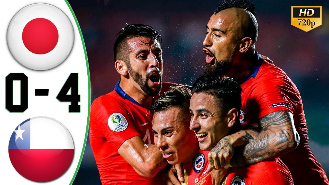 תקציר המשחק: צ'ילה נגד יפן 0-4 | קופה אמריקה 2019