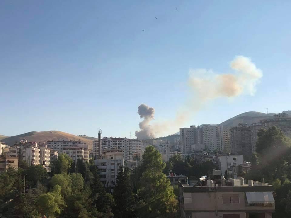 סוריה: פיצוץ במתחם צבאי ממערב לדמשק