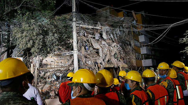 רעידת האדמה במקסיקו: משלחת צה"לית ראשונה תמריא ב-15:00 למקסיקו