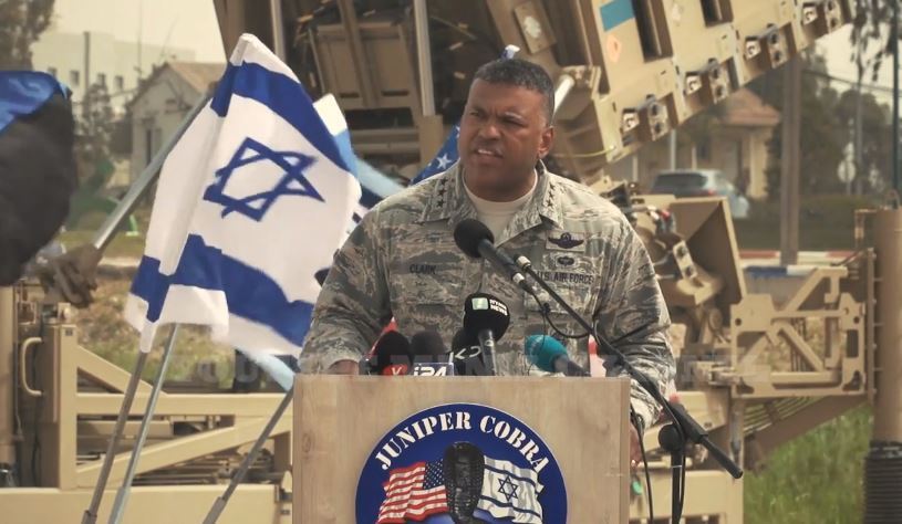 התרגיל המשותף של ישראל - ארה"ב Juniper Cobra 2018