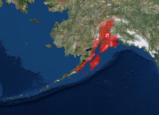 רעידת אדמה בעוצמה 6.7 דרגות הורגשה בחופי אלסקה