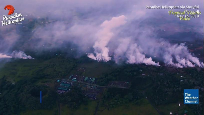 הוואי: הר הגעש קילוואה התפרץ שוב, התושבים הונחו לתפוס מחסה